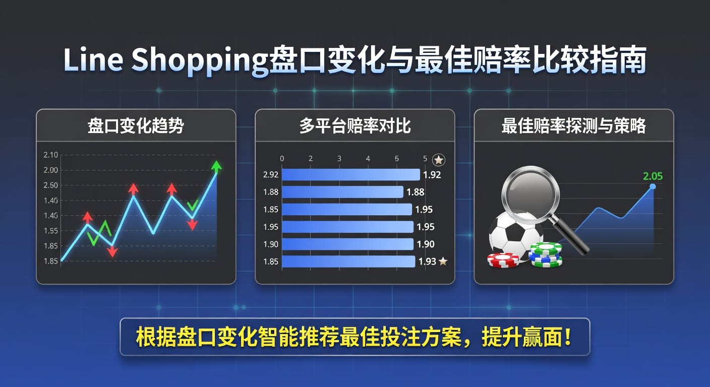 line shopping 盘口变化与最佳赔率比较：2026年雷速体育官网观察