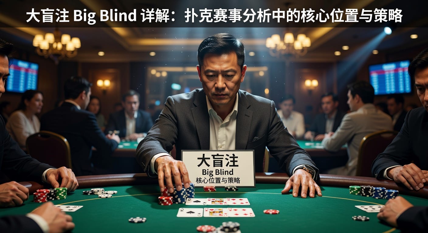 大盲注 big blind：投注技巧与局势判断
