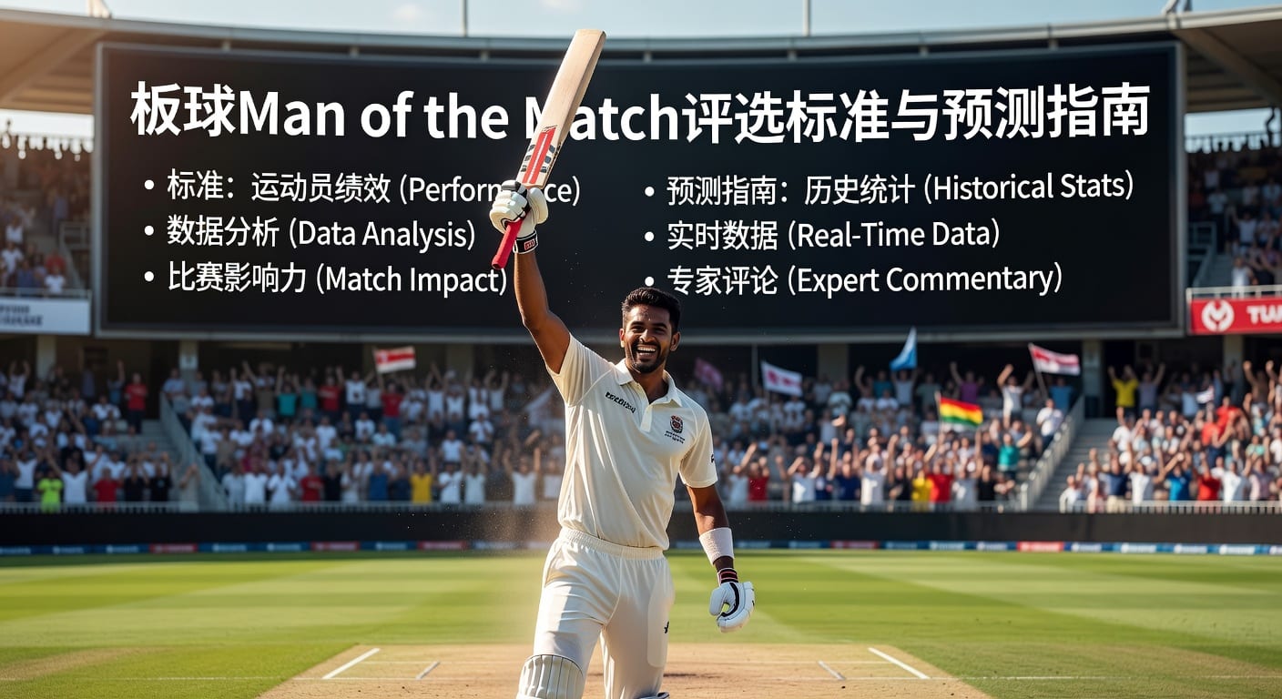 板球Man of the Match：雷速体育官网最佳球员评选与投注技巧
