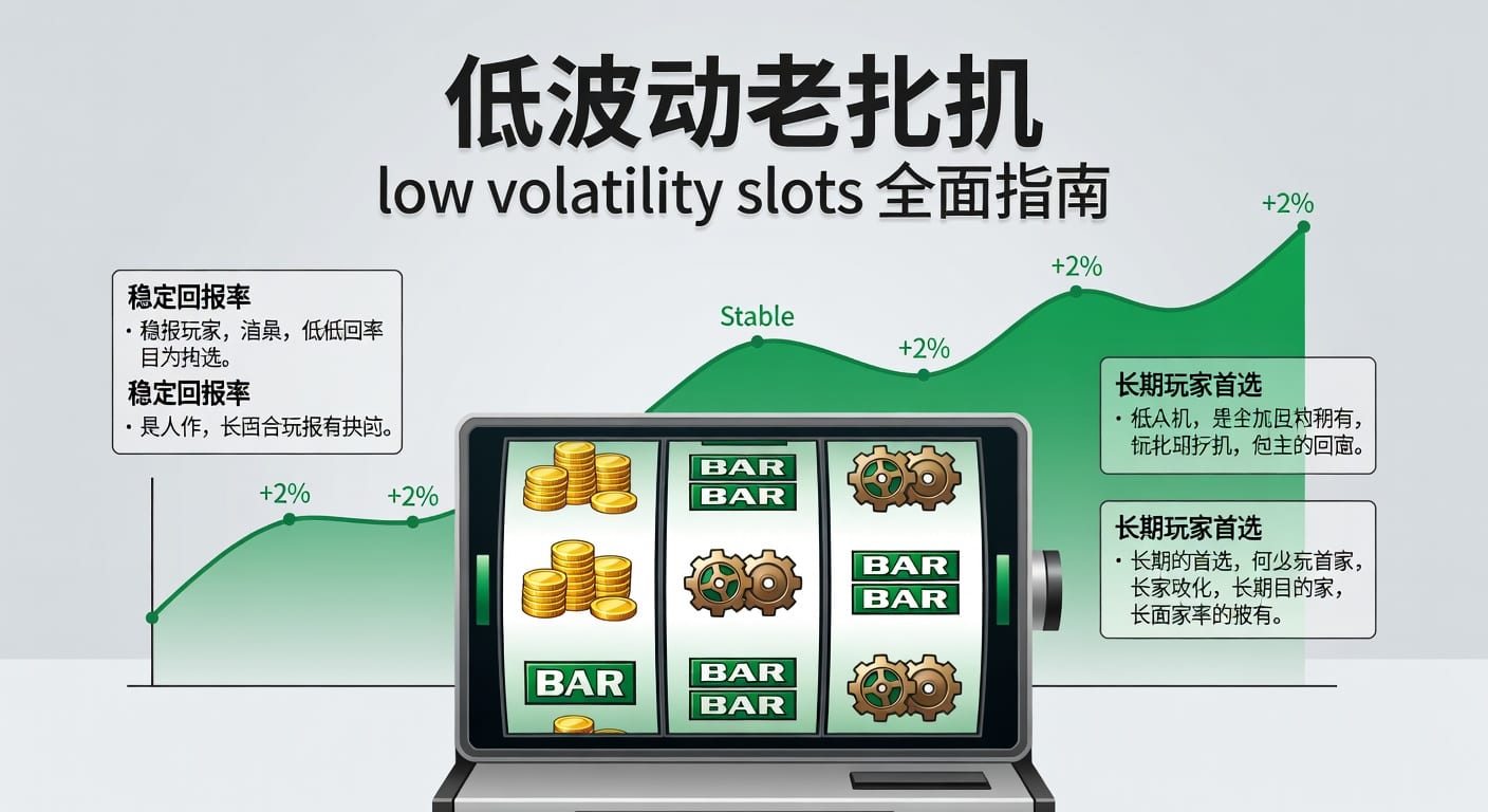 低波动老虎机 low volatility slots｜稳健玩法与投注技巧